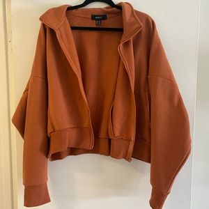 Oversized Cropped Jacket